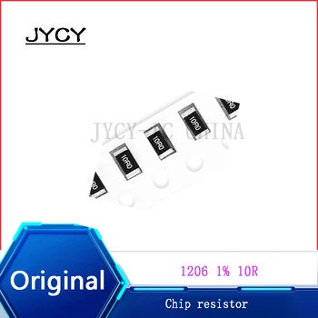 20 бр/лот Чисто нов оригинален в наличност 1206 1% 10R 10 ома 10ohm 10R0 1/4 0,25 W W Чип-резистор