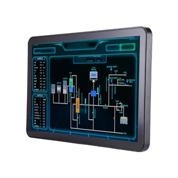 Монитор touch screen Промишлен Водоустойчив LCD монитор Капацитивен сензорен монитор Vga